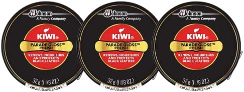 Kiwi Parade Gloss Premium Shoe Polish Paste, 1-1/8 oz, Black