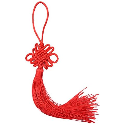 10pcs Handmade Silky Floss Chinese Tassels Cover