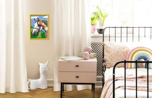 Peinture par numéros Ravensburger Cheval : activité calme à la maison dès 9 ans