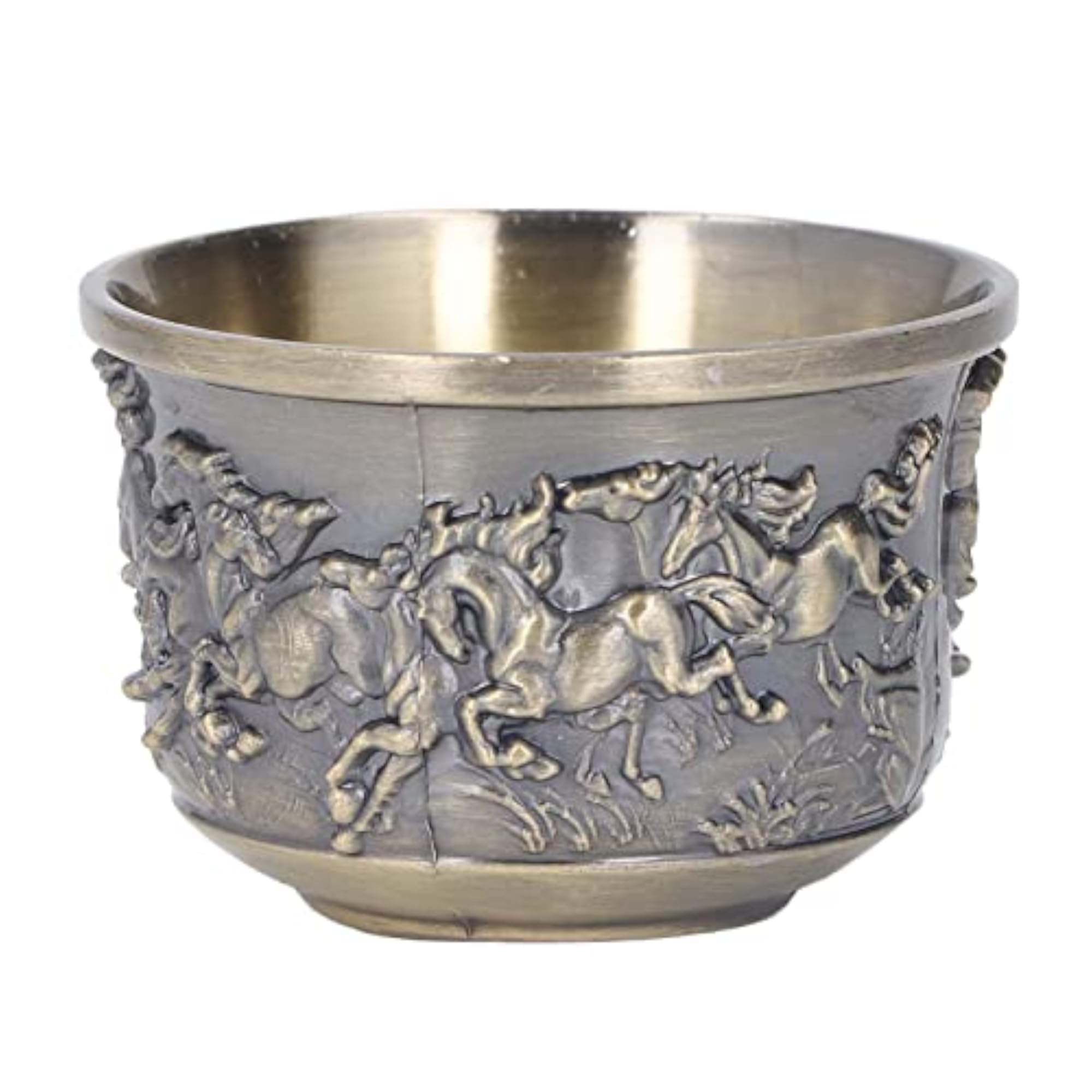 Bronze Wine Cup, Exquisite Workmanship Chalice