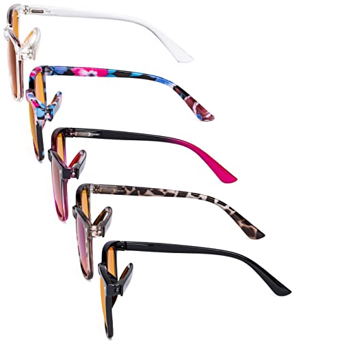 Image of Eyekepper 5 Pairs Stylish Eyeglasses Eyewear for Women