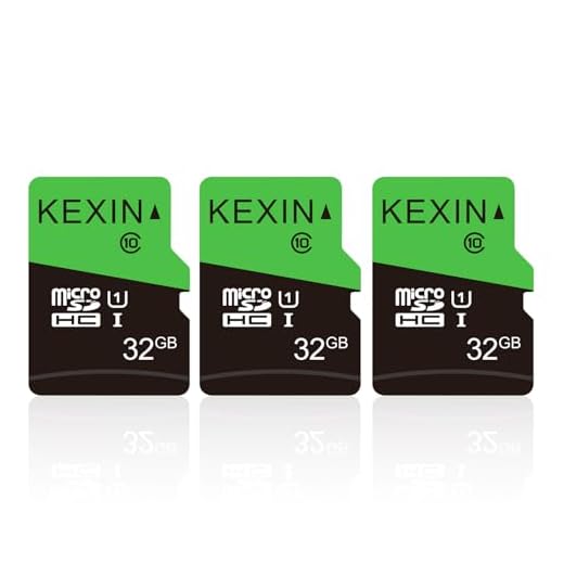 KEXIN 3 Pack 32GB Micro SD Card Memory Card MicroSDHC UHS-I Memory Cards Class 10 High Speed Card, C10, U1, 32 GB 3 Pack