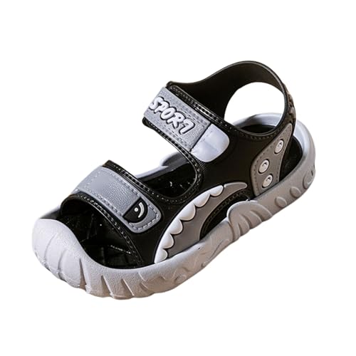 IWIHMIV Boys Sport Water Sandals Kids Summer Outdoor Beach Sandals Soft Soled Open Toe Athletic Shoes for Toddler