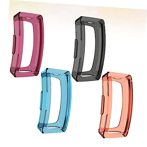Pack de 4 fundas protectoras de TPU para reloj Inspire e Inspire HR en colores aleatorios 5