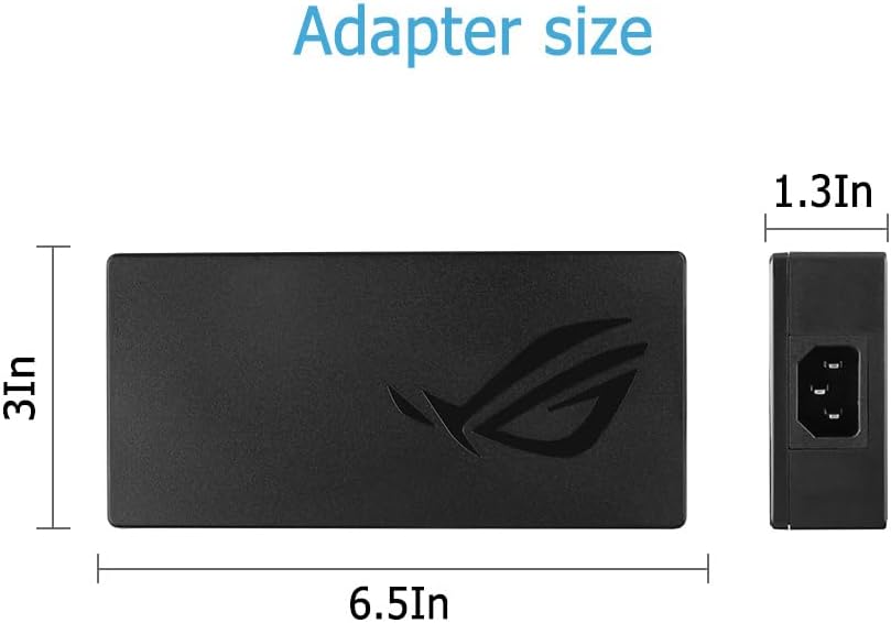 240W Charger Adapter Fit for Asus ADP-240EB B TUF Gaming A15 A17 F15 F17 FA507NU FA507NV FA507XI FA707NU FA707NV FA707XI ROG Zephyrus G14 G16 GU603VI GU603VU GU603VV GU603ZI GU603ZV
