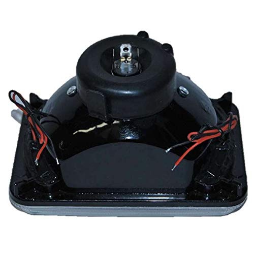 Octane Lighting 4X6" Blue Led Halo Projector Halogen Headlight Headlamp Bulbs Crystal Clear #TOP3