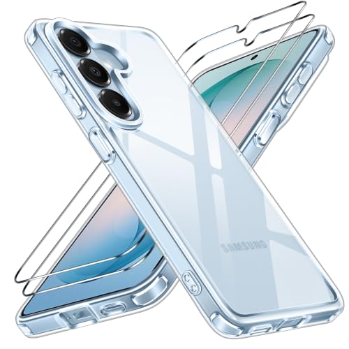 Image of ivoler 3-in-1 Case for Samsung Galaxy S26 6.3 inch, Clear
