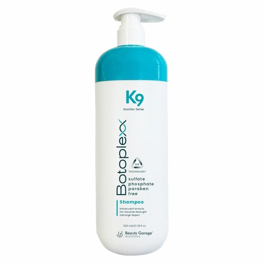 K9 Botoplexx Sulphate Free Shampoo | Paraben-Free Moisturizing & Nourishing Hair Shampoo | Gentle Daily Hair Care | 800 ml