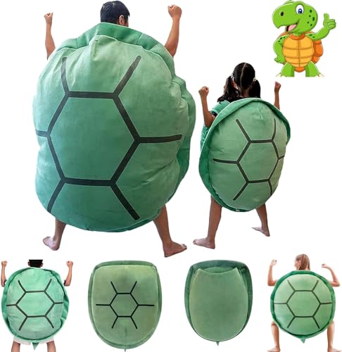 Multifunctional Giant Wearable Turtle Shell Pillow, Funny Removable Turtle Pillow for Relaxing (80cm/31in)