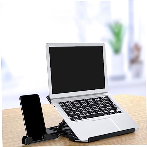 Soporte plegable para laptop VOSAREA negro miniatura 4
