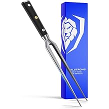 Dalstrong Meat Fork - 7 inch - The Impaler - Dual-Prong Carving & BBQ Fork - High Carbon Stainless Steel - G10 Garolite Handle - Professional Barbecue Carving Fork - Kitchen Utensils