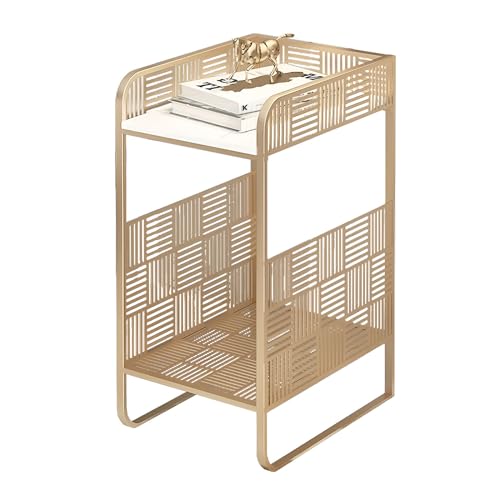 Table de chevet moderne noire et fine de 20 cm au design minimaliste raffiné