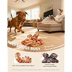DinoBone Tough Dog Chew Toys for Aggressive Chewers, 2 Pack Nylon Dinosaur Bones for Large Dogs 20–90 lbs, Almost Indestructible Dog Toys, Helps Redirect Destructive Chewing, Bacon Flavor - Image 6