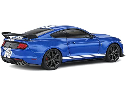 2020 Ford Mustang Shelby GT500 1:18 Azul Metalizado miniatura 5