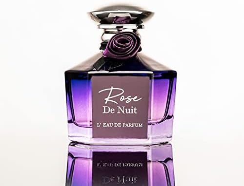Rose De Nuit Eau De Parfum Fragrance Scent Perfume for Women 100ml  Paris Corner Perfumes (Rose De Nuit)