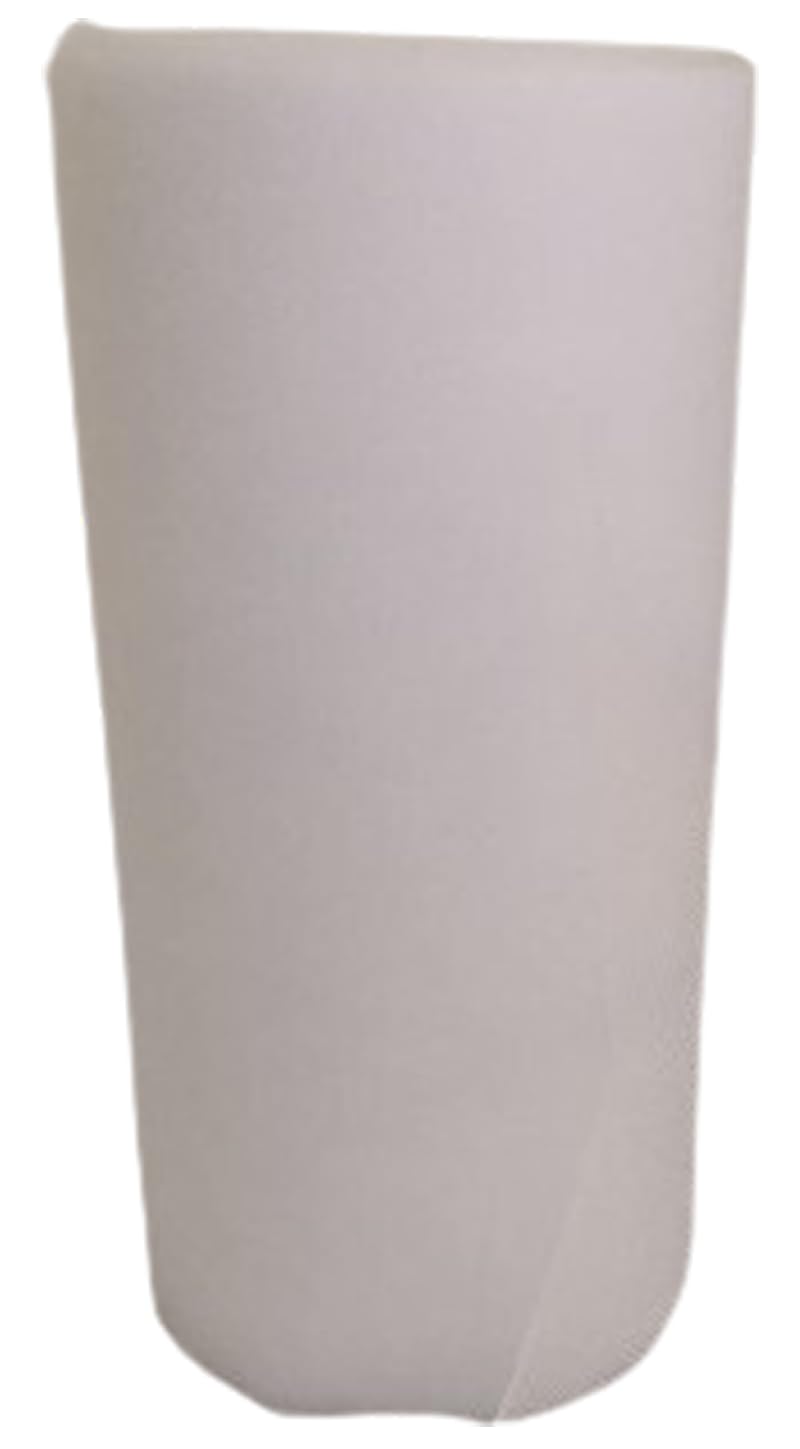 TULLE H 25,0 CM BOBINA DA 100 METRI BIANCO (BIANCO)