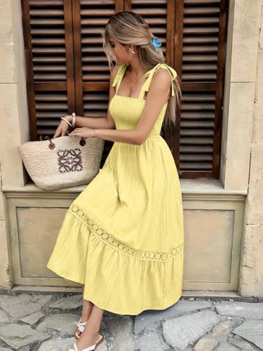 Image of Shreyam Girl's & Women's Solid A-Line Ruched Puff Sleeve Maxi Long Evening One Piece Long Dress for Women Stylish