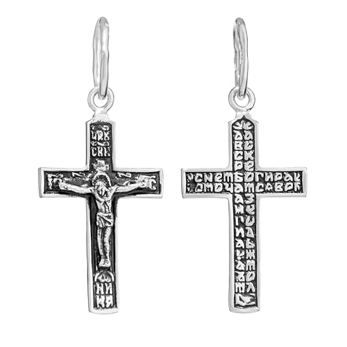 Pendentif crucifix en argent 925 au raffinement divin pour collier