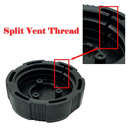 Jmchstore Vent Go Kart Thread Gas Cap For Coleman Kt196, Hammerhead Gts 150 150Cc, Screw On Gas Lid Trailmaster Blazer Mid Xrx 150Cc, 200Cc 196Cc 212Cc Go Kart Twist On Fuel Tank Lid #TOP2