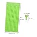HAPINARY 1 Set Plastic Writing with Stylus Portable Line Cell Writing Plate for Blind Lightweight and Easy to Use for Outdoor Learning