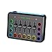 Scheda audio Live Sound Accompagnamento per Home KTV e spettacoli dal vivo, suono professionale illuminato immagine
