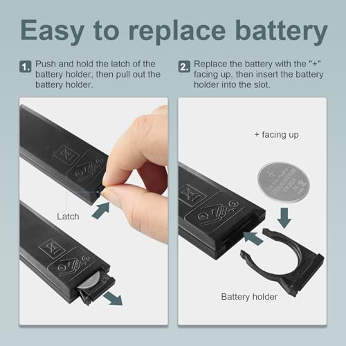 Image of for Soundbar Remote Control Replacement for Bose Solo 5 10 15 Sound Bar, for Bose Solo Soundbar Series II and TV Speaker(Black)
