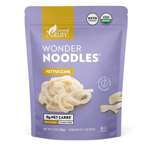 Gluten Free Palace Wonder Noodles Variety Pack Organic Keto Pasta | Zero Carb Noodles | Kosher, Vegan - Friendly, No Sugar cover