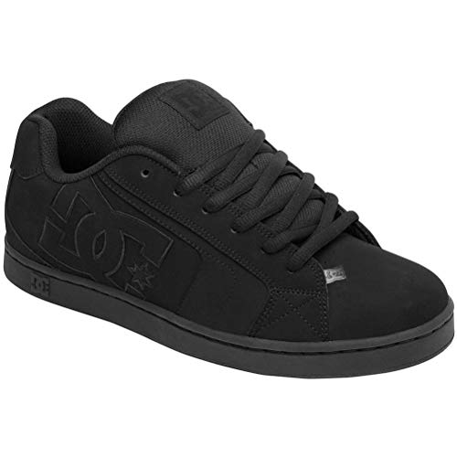 Image of DC mens Net Skate Shoe, Black/Black/Black, 8 US
