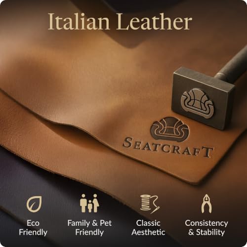 Image of Seatcraft Virtuoso LT Black Italian Leather Home Theater Seating, Zero Gravity Power Recliner, Powered Headrest and Lumbar Gaming and Home Office Chair, Heat and Massage Lounge Sofa, Row of 2