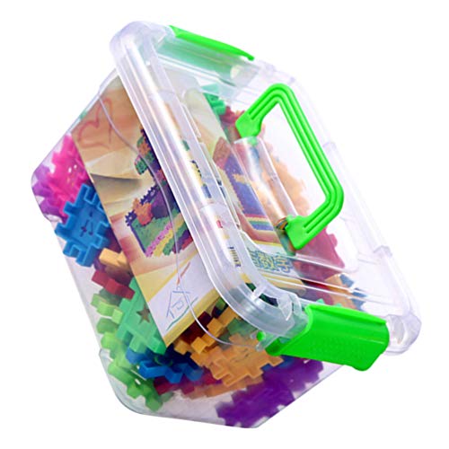 TOYANDONA Blocos de Construção de Plástico Número de Forma Educacional Blocos Jumbo Blocks Stem Toy