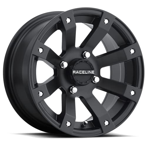Raceline Wheels A79 Scorpion Utv/Atv Wheel Black 14X7" 4X156", 5 Mm Offset/(4.2"B/S) #TOP5