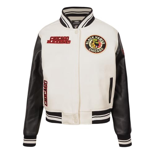 Image of Pro Standard Womens NHL Retro Classics Varsity Jacket