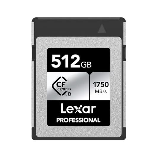 CFexpress PRO Type B Silver series 512GB - R1750/W1300MB/s