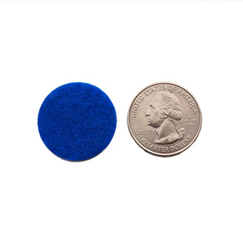 Image of Playfully Ever After 1 Inch Blue 100pc Stiff Felt Circles