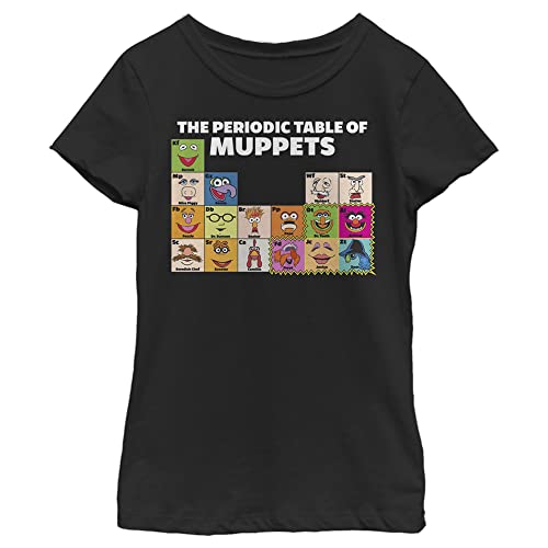 Disney Girl's Periodic Table of Muppets T-Shirt