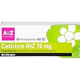 CETIRIZIN AbZ 10 mg Filmtabletten 50 St