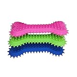 3 piezas de suministros molares para perros, juguete para masticar en forma de hueso, pasta de dientes, cepillo de dientes para mascotas, juguete molar para mascotas