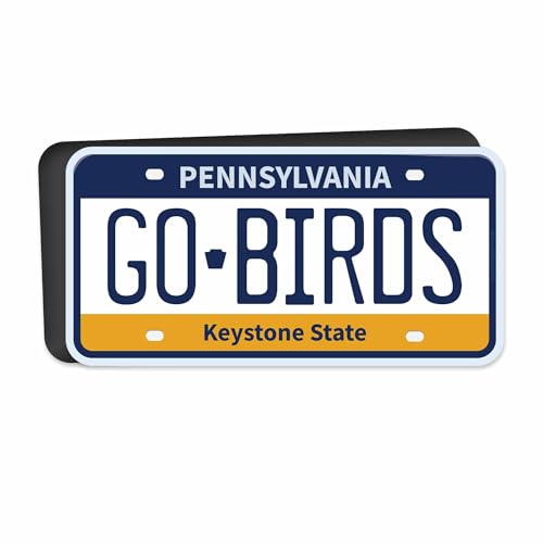 Imán flexible de placa de Pennsylvania de 4 x 2 pulgadas