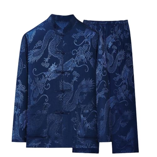 Chemise manches longues homme soie glacée tenue détente automne maison