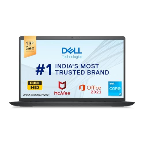 Dell Inspiron 3530 Thin & Light Laptop, 13th Gen Intel Core i3-1305U Processor, 8GB, 512GB SSD, 15.6