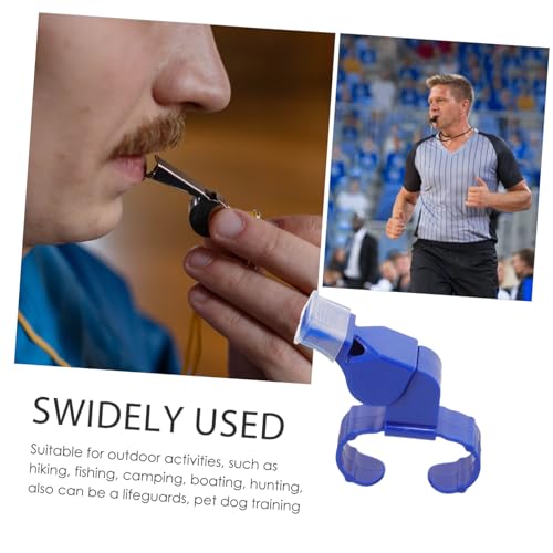 Silbato deportivo azul para árbitros y entrenadores miniatura 5