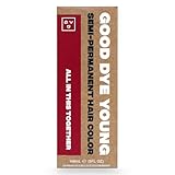 Good Dye Young Semi-Permanent Hair Color, Vegan and Cruelty-Free Red Hair Dye, Last up to 24 Washes, Non-Damaging Conditioning Hair Color (5FL OZ, All in This Together)