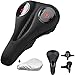 ZONSUSE Coprisella Comodo Professionale in Gel,Copri Sella in Gel per Bici,Spugna Memoria Copri Sella,Sellini Morbido Traspirante Ciclismo per Bici MTB con Copertura Impermeabile Anti-Pioggia