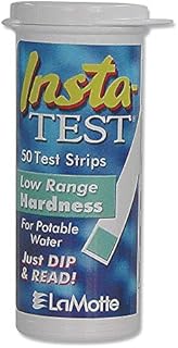 Lamotte Test Strip 50 PK Testing Parameter: Hardness Low Range Range: 0, 30, 60, 120, 180 ppm - 2981 Pack of 2