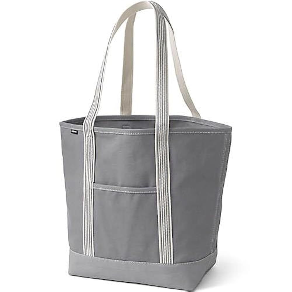 Amazon | Lands' End オープントップ ロングハンドル キャンバス