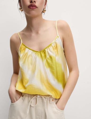 Image of Marks & Spencer Women Lyocell Rich Printed Cami Top