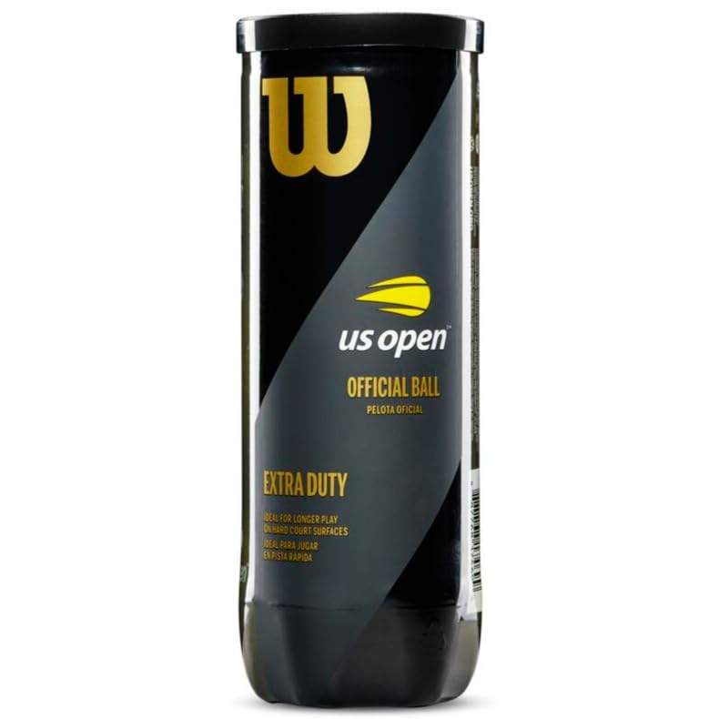 Wilson US Open Tennis Balls (Choose from Extra Duty, Regular Duty, or High Altitude) - 3 Ball Can in Multi-Packs (2-24 Cans Available)