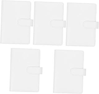 NOLITOY 5 Conjuntos De Orçamento Livro Planejador De Dinheiro Fichário Faixa De Gastos Planilha Organizador De Orçamento Fichário Fichário De Economia De Dinheiro Fichário De Folhas