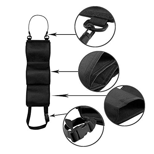 Prettygaga Car Concealed Seat Back Gun Rack To Hold 3 Rifles #TOP2