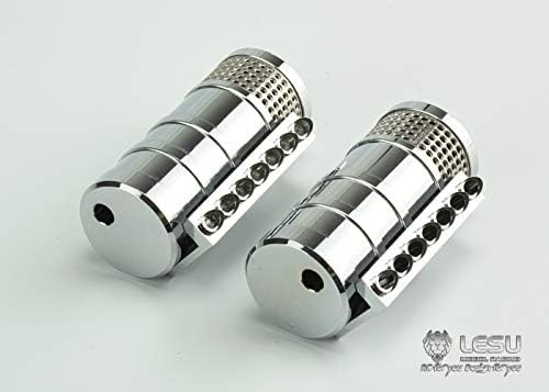 Lesu Metal Air Filter for 1/14 Tmy King Gl Rc Tractor Truck Car DIY Upgrade